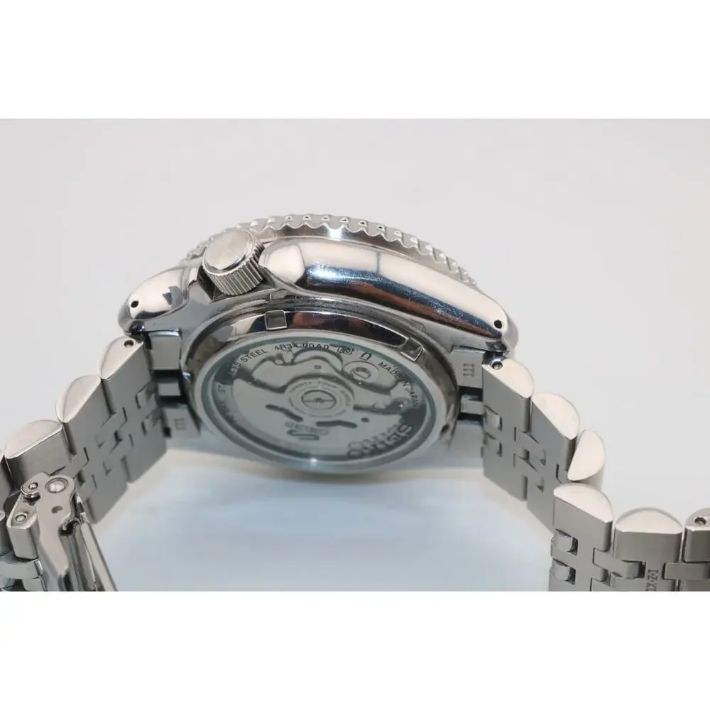 Seiko 5 Sport Automatic GMT Steel Band Yellow Dial Watch SSK017 Made In Japan